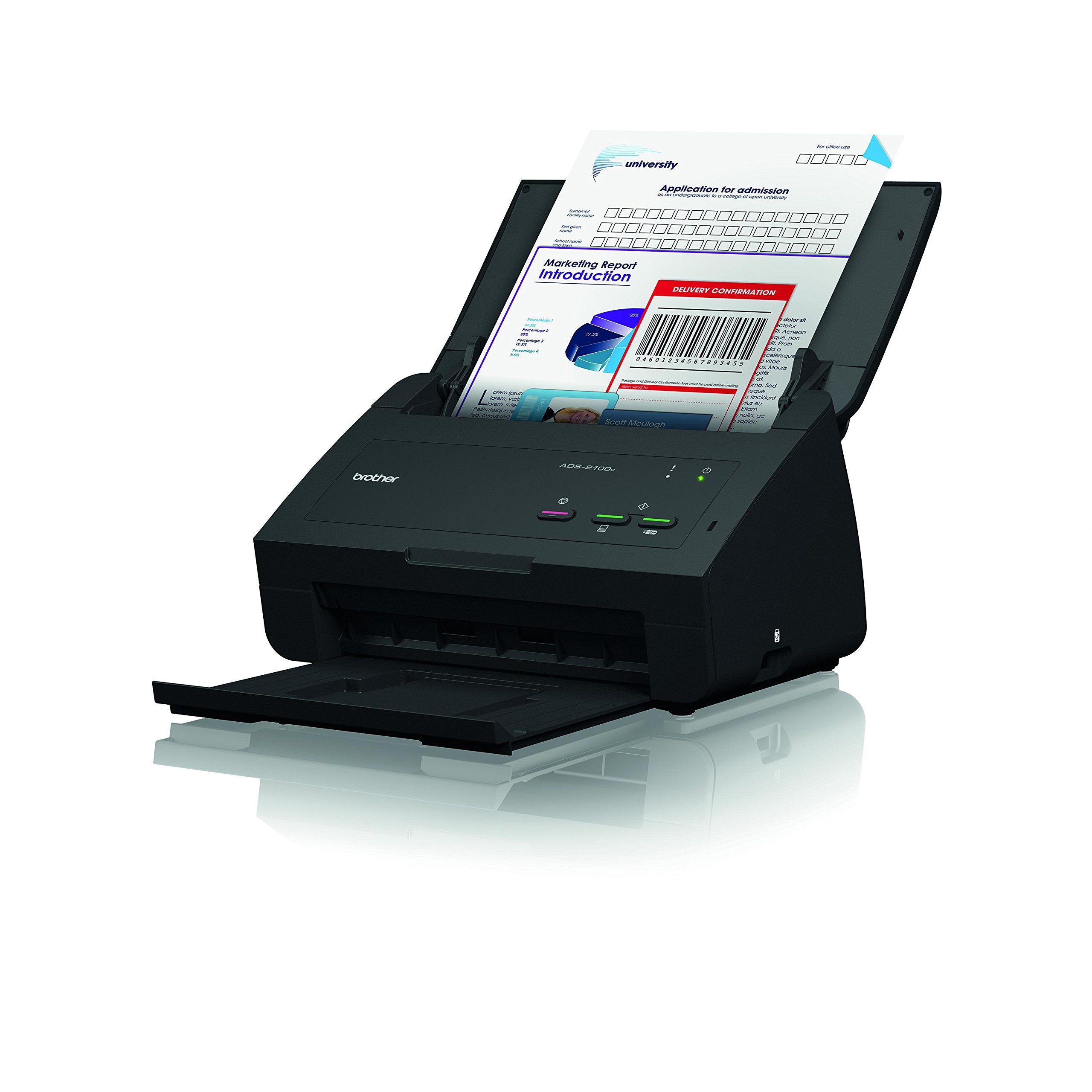 Brother ADS-2100e A4 USB Document Scanner